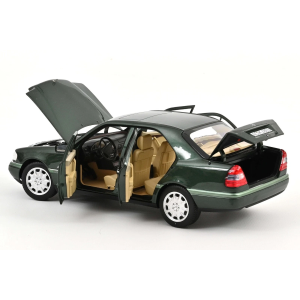 MERCEDES C-CLASS 1993 MALACHIT GREEN 1:18 Norev Auto Stradali Modellino