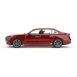 BMW I7 XDRIVE 60 2023 AVENTURIN RED 1:64 Mini GT Auto Stradali Modellino