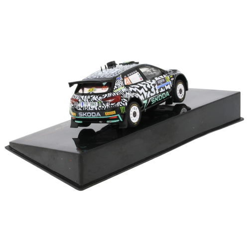 SKODA RALLY RALLY2 N.20 SAFARI RALLY KENYA 2024 SOLBERG-EDMONDSON 1:43 Ixo Model Auto Rally Modellino