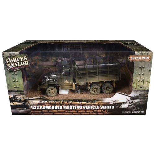 GMC CCKW 353 1609 M37 US 1st. INFANTRY DIVISION 1:32 Forces of Valor Mezzi Militari Modellino