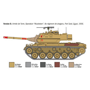 M47 PATTON KIT 1:35 Italeri Kit Mezzi Militari Modellino