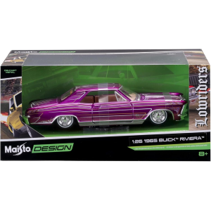 BUICK RIVIERA 1965 VIOLET 1:26 Maisto Auto Stradali Modellino