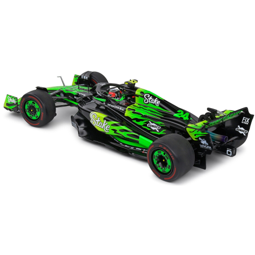 SAUBER C44 N.24 LAS VEGAS USA GP 2024 ZHOU GUANYU 1:18 Solido Formula 1 Modellino