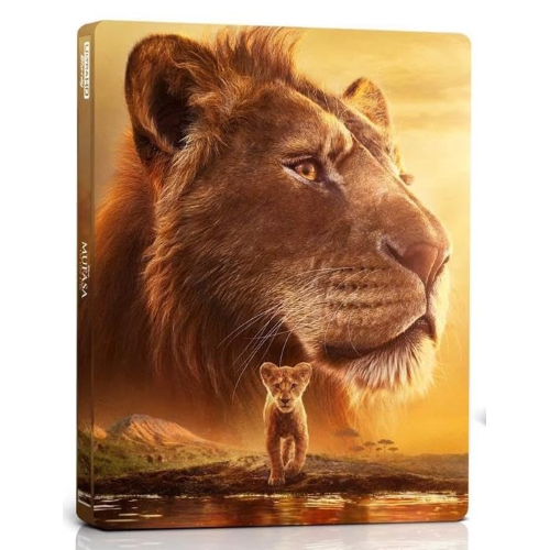 MUFASA - IL RE LEONE (4K ULTRA HD+BLU-RAY HD) (STEELBOOK)