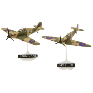 MODEL SET SPITFIRE MK.IA & HURRICANE MK.I KIT 1:144 Revell Kit Aerei Modellino