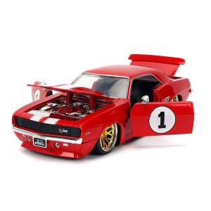 CHEVROLET CAMARO N.1 FAST & FURIOUS RED/WHITE 1:24 Jada Toys Movie Modellino