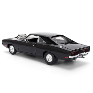 DODGE CHARGER 1970 FAST & FURIOUS GLOSSY BLACK 1:24 Jada Toys Movie Modellino
