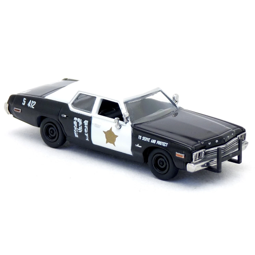 DODGE MONACO POLICE 1974 "THE BLUES BROTHERS" 1:87 Brekina Movie Modellino