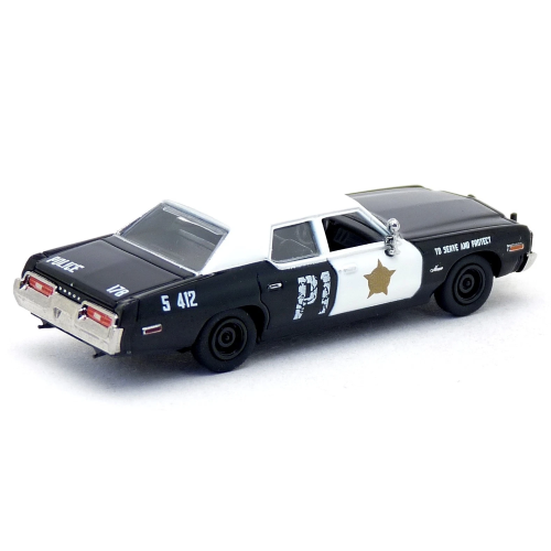 DODGE MONACO POLICE 1974 "THE BLUES BROTHERS" 1:87 Brekina Movie Modellino