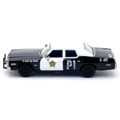 DODGE MONACO POLICE 1974 "THE BLUES BROTHERS" 1:87 Brekina Movie Modellino