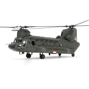 BOEING CHINOOK CH-47SD HELICOPTER REPUBLIC OF SINGAPORE 1:72 Forces of Valor Elicotteri Modellino