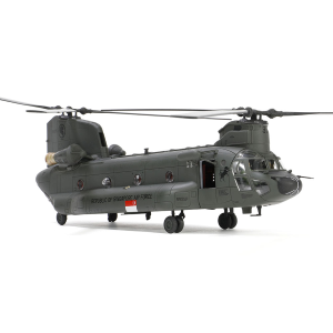 BOEING CHINOOK CH-47SD HELICOPTER REPUBLIC OF SINGAPORE 1:72 Forces of Valor Elicotteri Modellino
