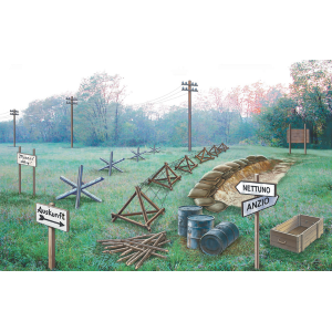 2nd WAR ACCESSORIES KIT 1:72 Italeri Kit Figure Militari Modellino