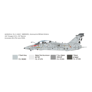 AMX-T TWIN SEATER KIT 1:72 Italeri Kit Aerei Modellino