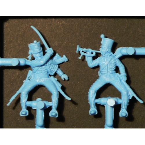FRENCH HUSSARS 1^ REGIMENT KIT 1:72 Italeri Kit Figure Militari Modellino