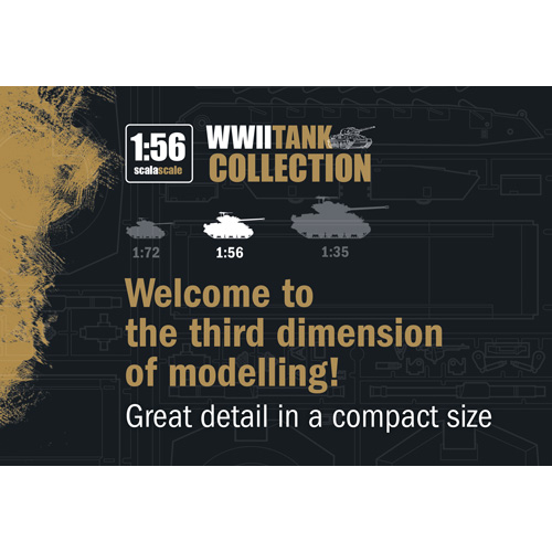 ITALIAN TANKS & SEMOVENTI KIT 1:56 Italeri Kit Mezzi Militari Modellino