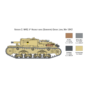 ITALIAN TANKS & SEMOVENTI KIT 1:56 Italeri Kit Mezzi Militari Modellino