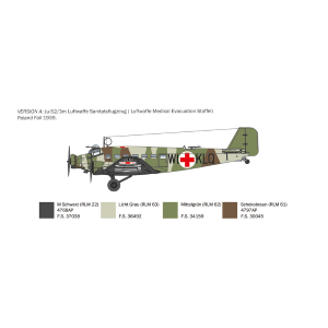 JU-52/3m KIT 1:72 Italeri Kit Aerei Modellino