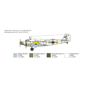 JU-52/3m KIT 1:72 Italeri Kit Aerei Modellino