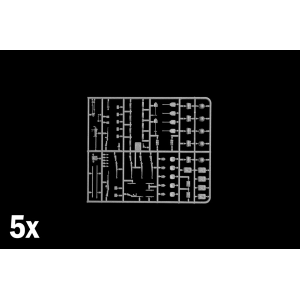 LCVP WITH US INFANTRY KIT 1:35 Italeri Kit Mezzi Militari Modellino