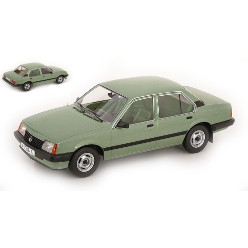 OPEL ASCONA C 1981 GREEN 1:18 ModelCarGroup Auto Stradali Modellino