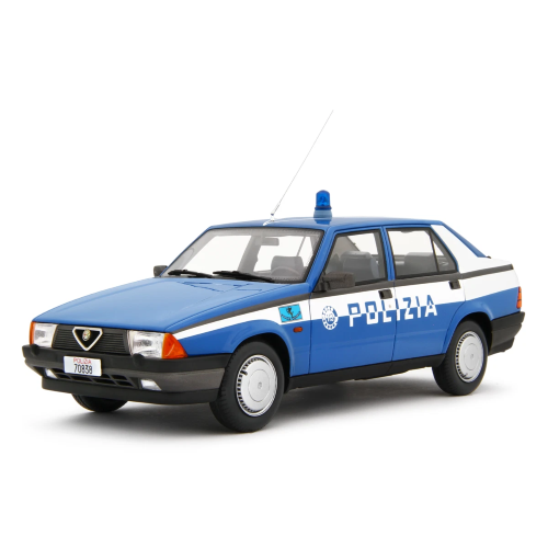 ALFA ROMEO 75 1.6-1.8 1985 POLIZIA 1:18 Laudo Racing Forze dell'Ordine Modellino