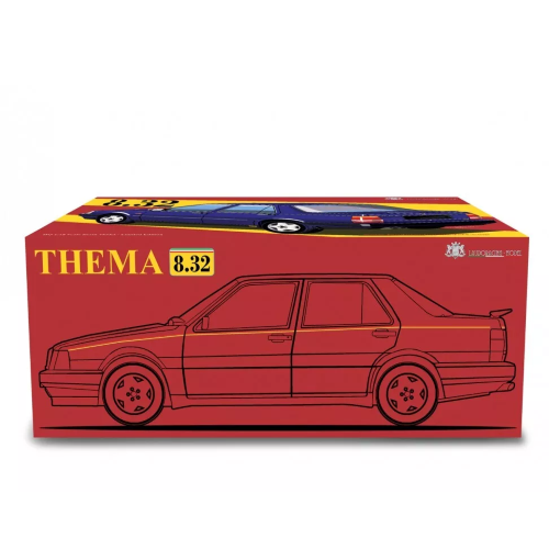 LANCIA THEMA 8.32 1986 NERO EBANO 1:18 Laudo Racing Auto Stradali Modellino