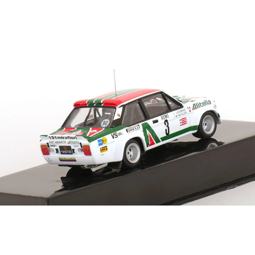 FIAT 131 ABARTH N.3 RALLY MONTE CARLO 1979 ALEN-KIVIMAKI 1:43 Ixo Model Auto Rally Modellino