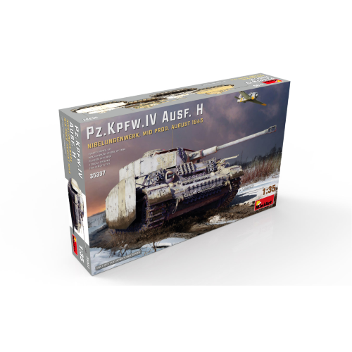 PZ.KPFW.IV AUSF.H.NIBELUNGENW.MID PROD.KIT 1:35 Miniart Kit Mezzi Militari Modellino