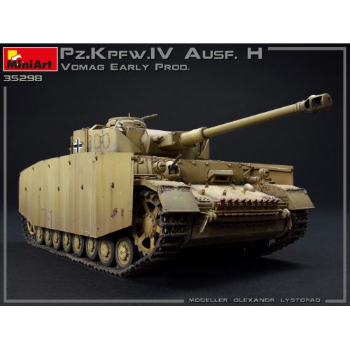PZ.KPFW.IV AUSF.H VOMAG EARLY PRODUCTION KIT 1:35 Miniart Kit Mezzi Militari Modellino
