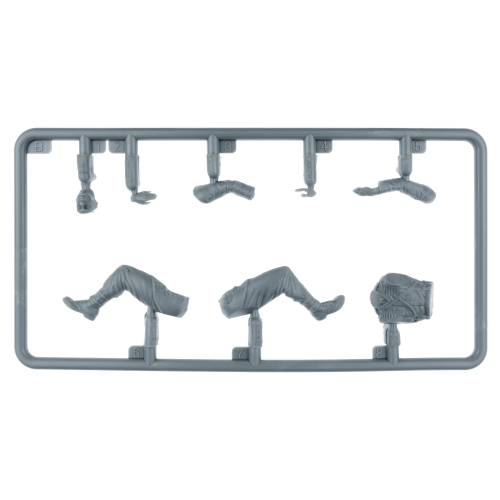PANZERGRENADIERS SET 2 KIT 1:35 Miniart Kit Figure Militari Modellino