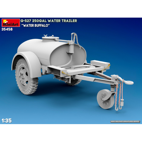 G-527 250gal WATER TRAILER "WATER BUFFALO" KIT 1:35 Miniart Kit Mezzi Militari Modellino