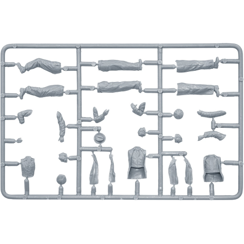 FRENCH CIVILIANS 30-40s KIT 1:35 Miniart Kit Figure Militari Modellino