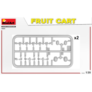 FRUIT CART KIT 1:35 Miniart Kit Diorami Modellino