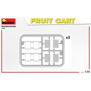 FRUIT CART KIT 1:35 Miniart Kit Diorami Modellino