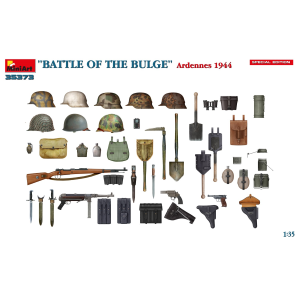 BATTLE OF THE BULGE ARDENNES 1944 KIT 1:35 Miniart Kit Figure Militari Modellino