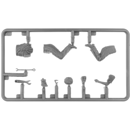 BRITISH TANK REPAIR CREW KIT 1:35 Miniart Kit Figure Militari Modellino