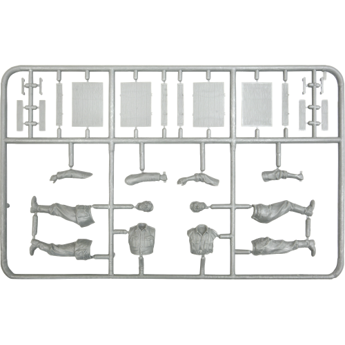 GERMAN SOLDIERS CARRYNG AMMO BOXES KIT 1:35 Miniart Kit Figure Militari Modellino