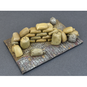 HESSIAN BAGS (SAND, CEMENT, VEGETABLES ETC.) KIT 1:35 Miniart Kit Diorami Modellino