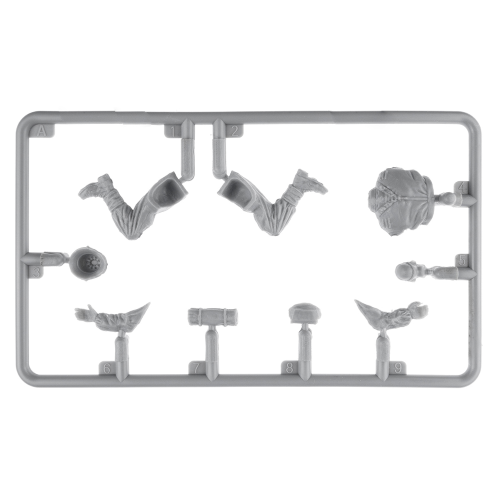 GERMAN TANK RIDERS SET 1 RESIN HEADS KIT 1:35 Miniart Kit Figure Militari Modellino