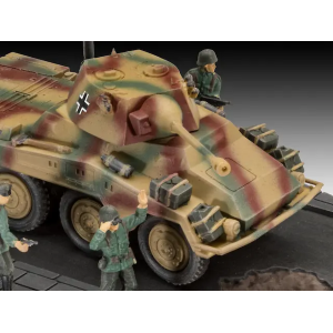 FIRST DIORAMA SET SD.KFZ.234/2 PUMA KIT 1:76 Revell Kit Mezzi Militari Modellino