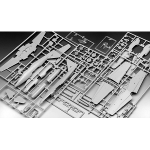 ME262 & P-51B COMBAT SET KIT 1:72 Revell Kit Aerei Modellino