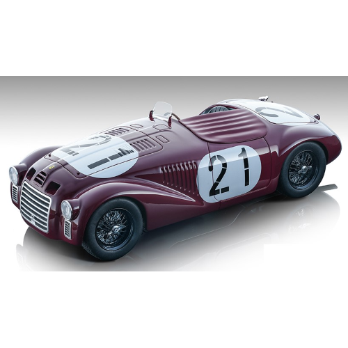 FERRARI 159S 2ND 12H DI PESCARA 1947 F.CORTESE 1:18 Tecnomodel Auto Competizione Modellino