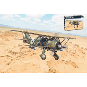 FIAT CR.42 FALCO ASSAULT/NIGHT FIGHTER KIT 1:48 Italeri Kit Aerei Modellino