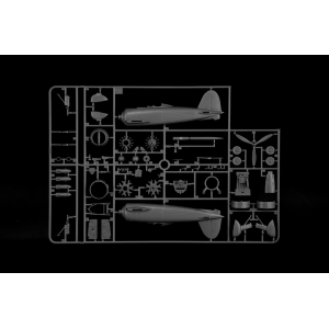 FIAT CR.42 FALCO ASSAULT/NIGHT FIGHTER KIT 1:48 Italeri Kit Aerei Modellino
