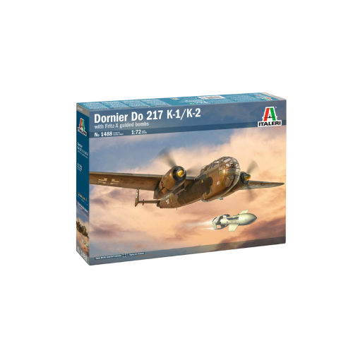 DO 217K WITH FRITZ X KIT 1:72 Italeri Kit Aerei Modellino