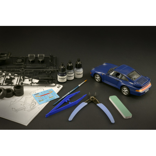 PORSCHE 911 TURBO KIT 1:24 Italeri Kit Auto Modellino