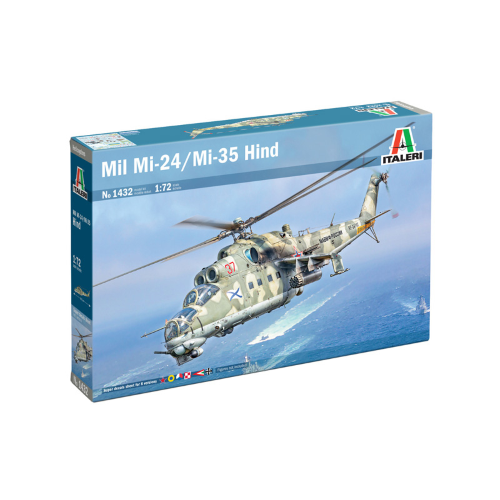 MIL MI-24P/MIL MI-35P KIT 1:72 Italeri Kit Elicotteri Modellino
