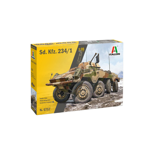 SD.KFZ. 234/1 KIT 1:35 Italeri Kit Mezzi Militari Modellino