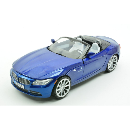 BMW Z4 2010 BLUE 1:24 MotorMax Auto Stradali Modellino